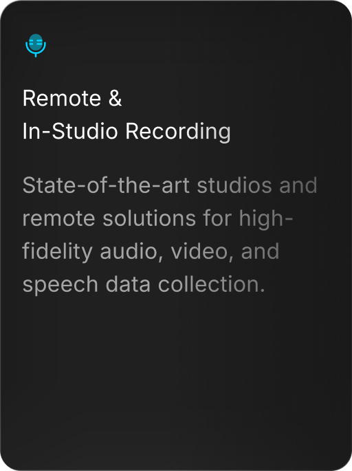 リモート&スタジオ収録